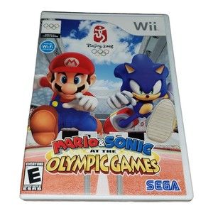 Mario & Sonic at the Olympic Games (Wii, 2007) CIB